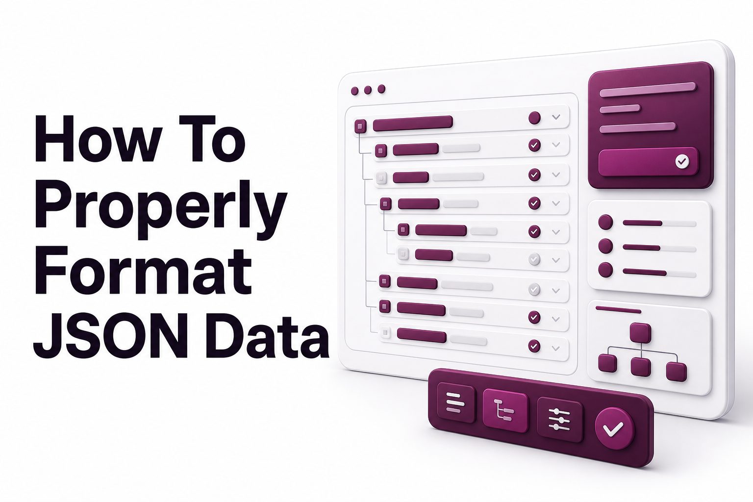 Code editor showing neatly formatted JSON data with indentation and syntax highlighting